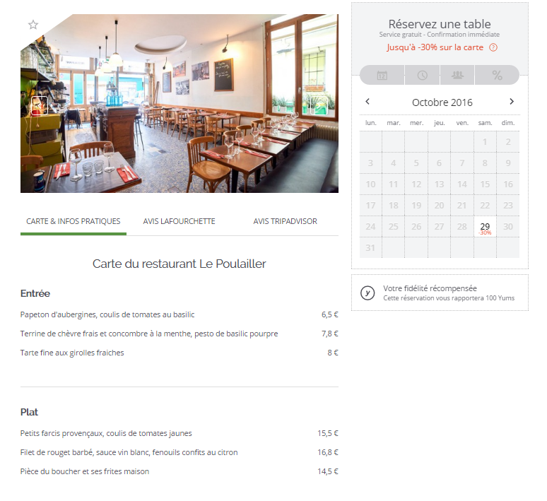 LaFourchette Fidélisation des clients : 6 astuces pour votre menu 