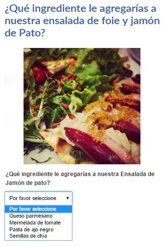 ElTenedor estrategias de marketing para restaurantes encuestas en Facebook