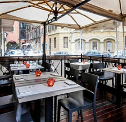 El Tenedor abrir una terraza restaurante Art Cibó Café