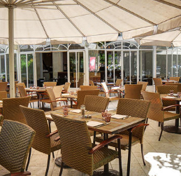 El Tenedor montar una terraza para tu restaurante Pavillon Elysee Cafe Lenotre