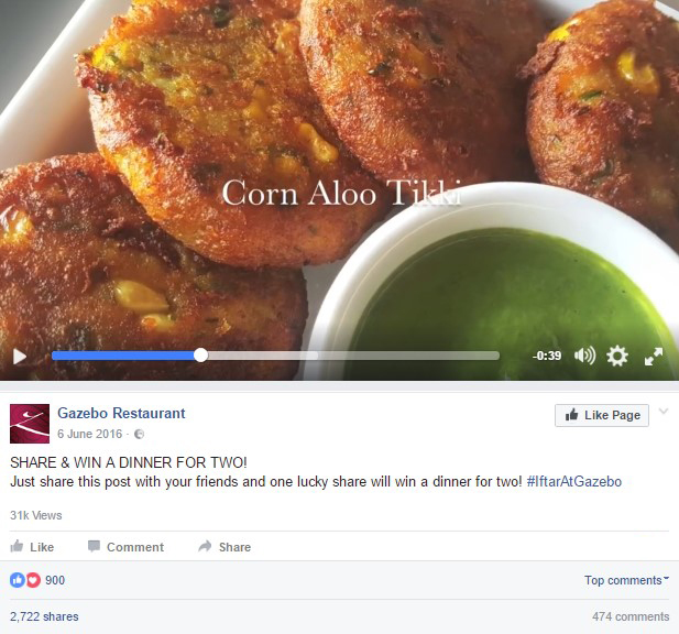 Iens Gasten aantrekken naar je restaurant met wedstrijden op sociale media