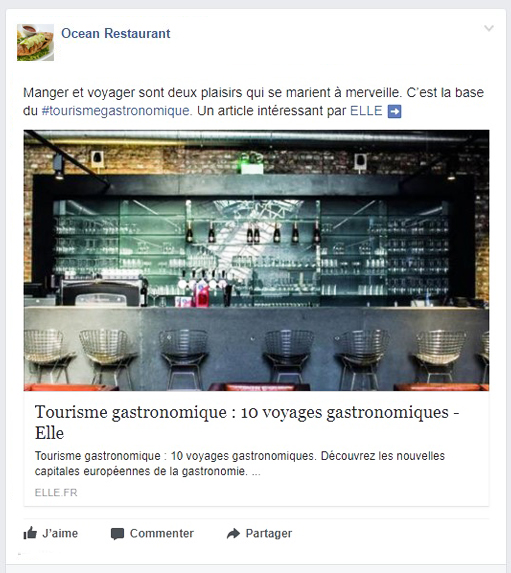 TheFork Trouver des clients - Erreurs dans le profil Facebook du restaurant