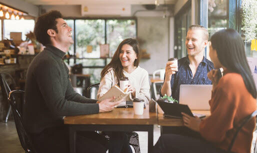 Clients aux restaurants