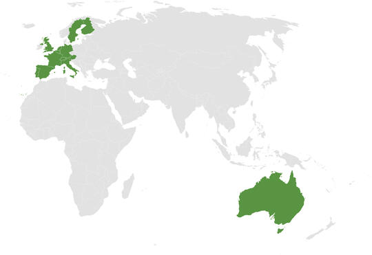 Map TheFork Countries