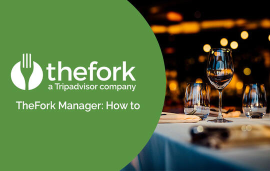 TheFork Manager How to instructions