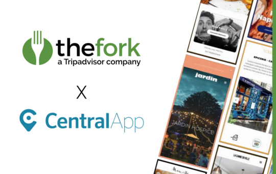 central app thefork partenariat