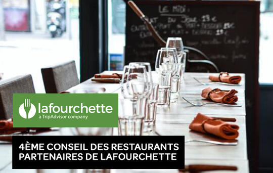 LaFourchette 4ème Conseil des restaurants