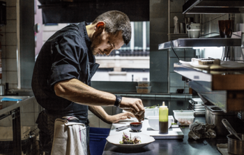 Chef cooking