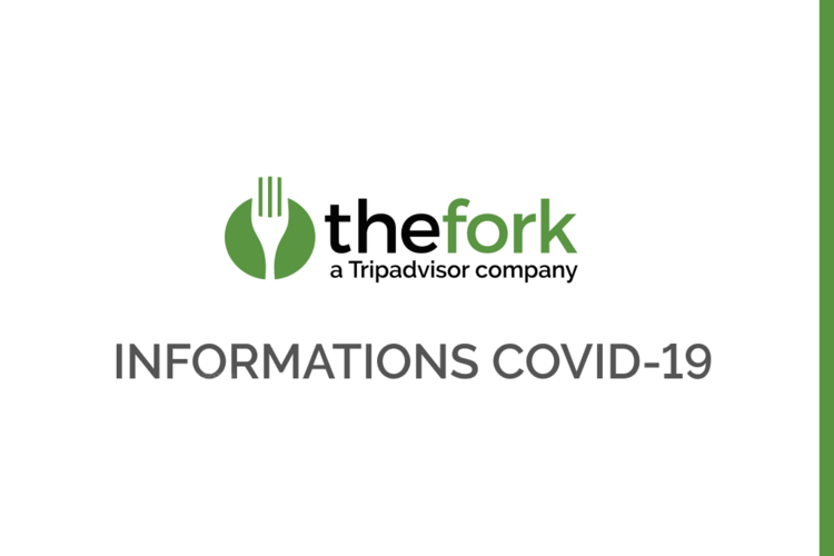 informations covid19 thefork