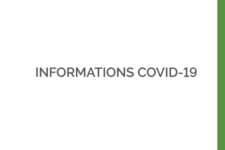 Informations Covid-19