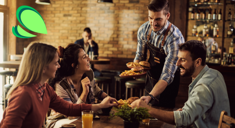 Loyal customers dining