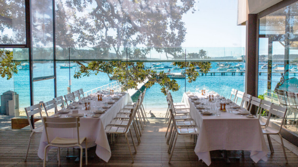 Public Dining Room terrace overlooking the harbour