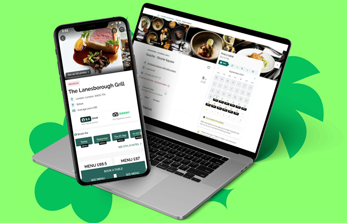 Restaurant page