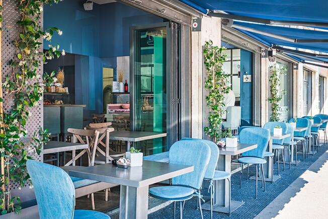 Blue terrace restaurant