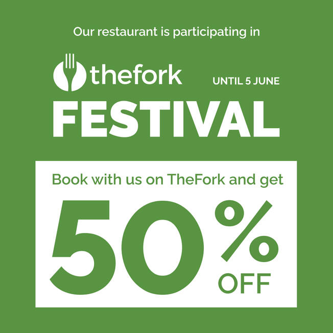 TheFork Festival Instagram Facebook post